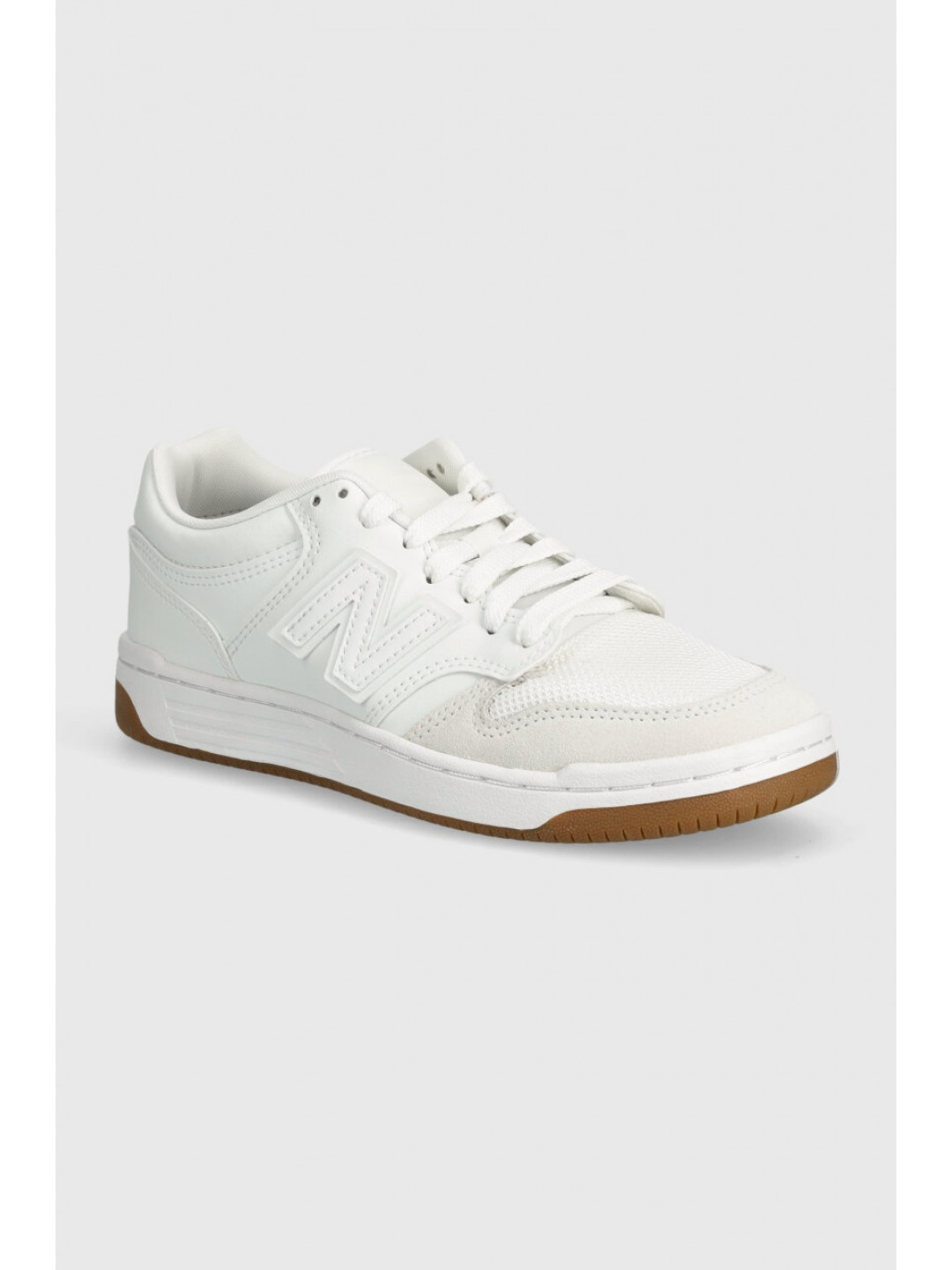 Dětské sneakers boty New Balance 480 bílá barva